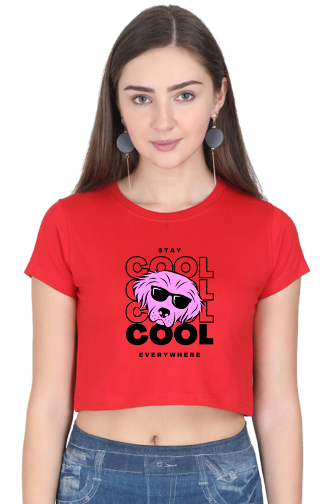 Premium Quality Cool Dog Crop Tops