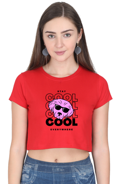 Premium Quality Cool Dog Crop Tops