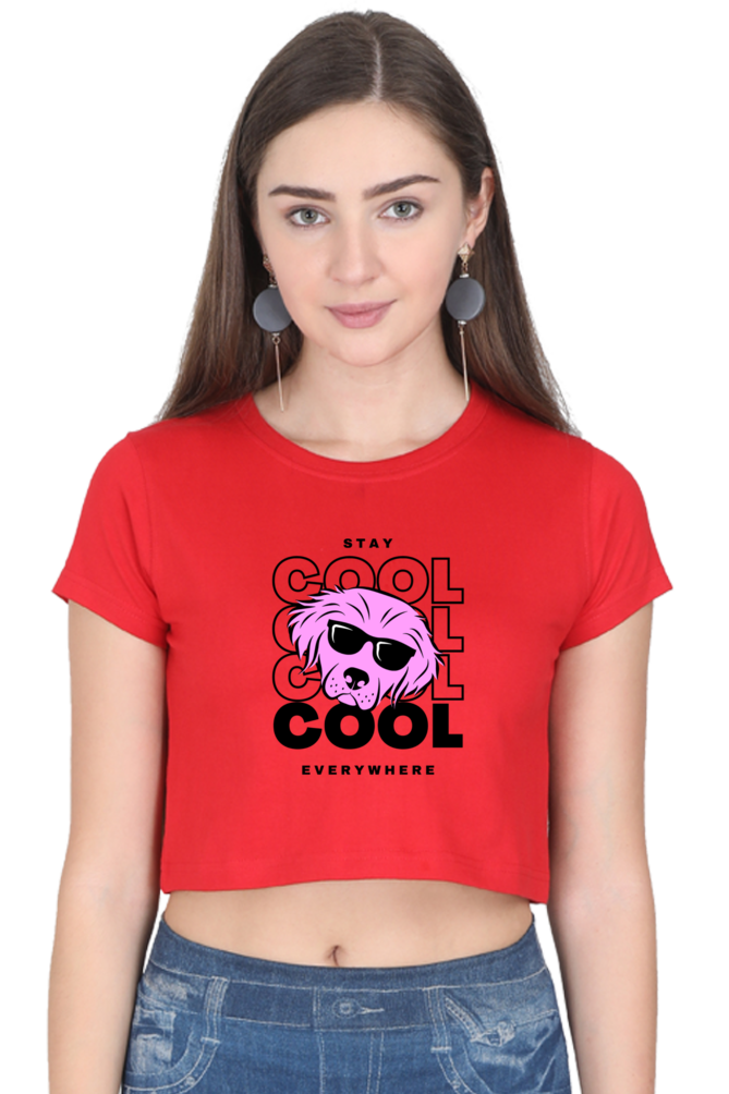 Premium Quality Cool Dog Crop Tops