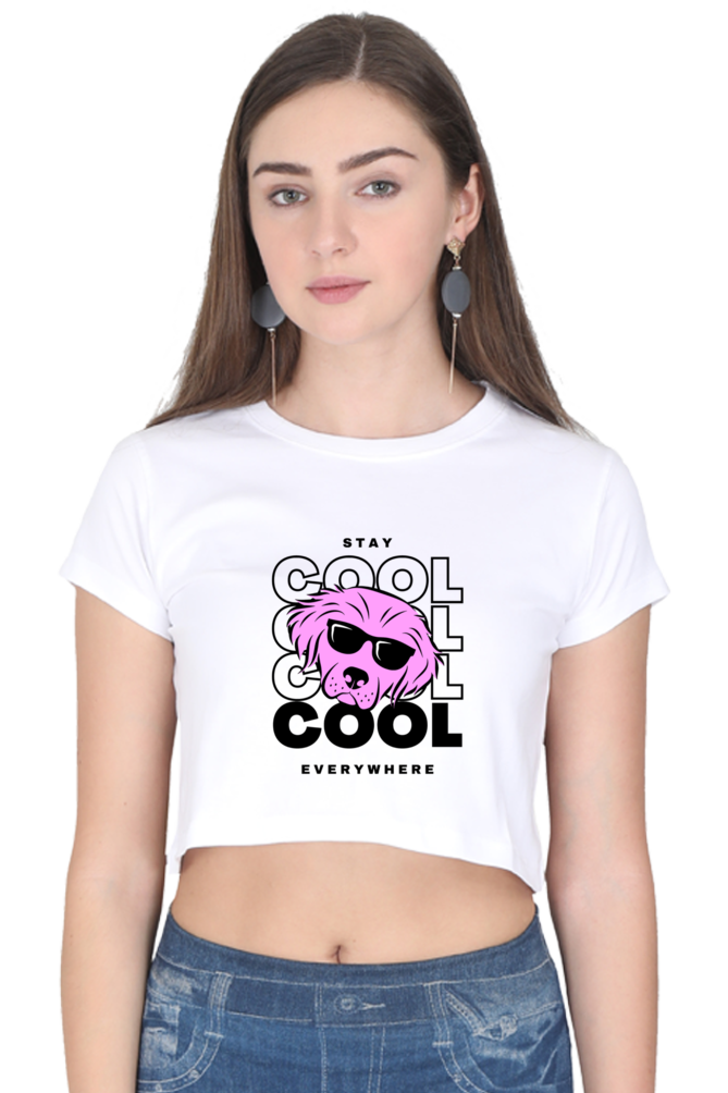 Premium Quality Cool Dog Crop Tops