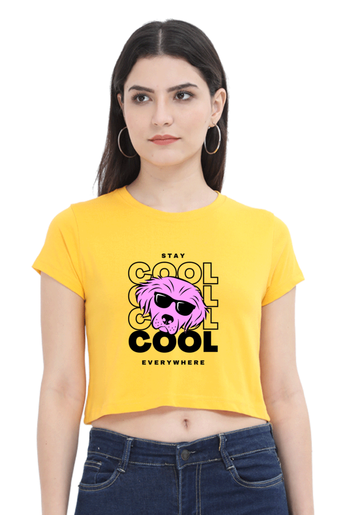 Premium Quality Cool Dog Crop Tops