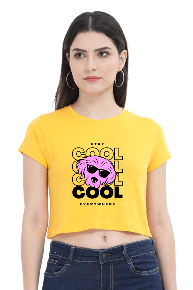 Premium Quality Cool Dog Crop Tops