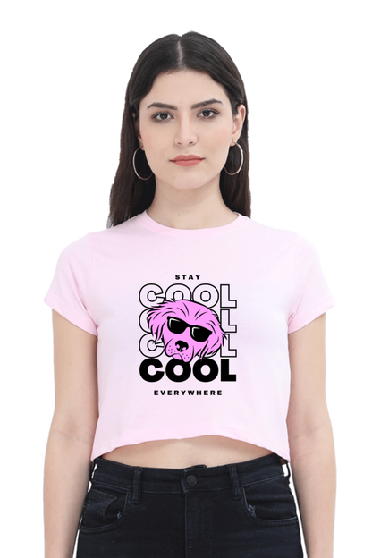 Premium Quality Cool Dog Crop Tops