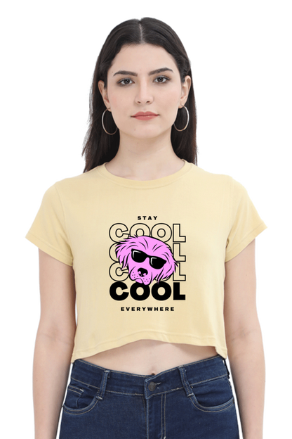 Premium Quality Cool Dog Crop Tops