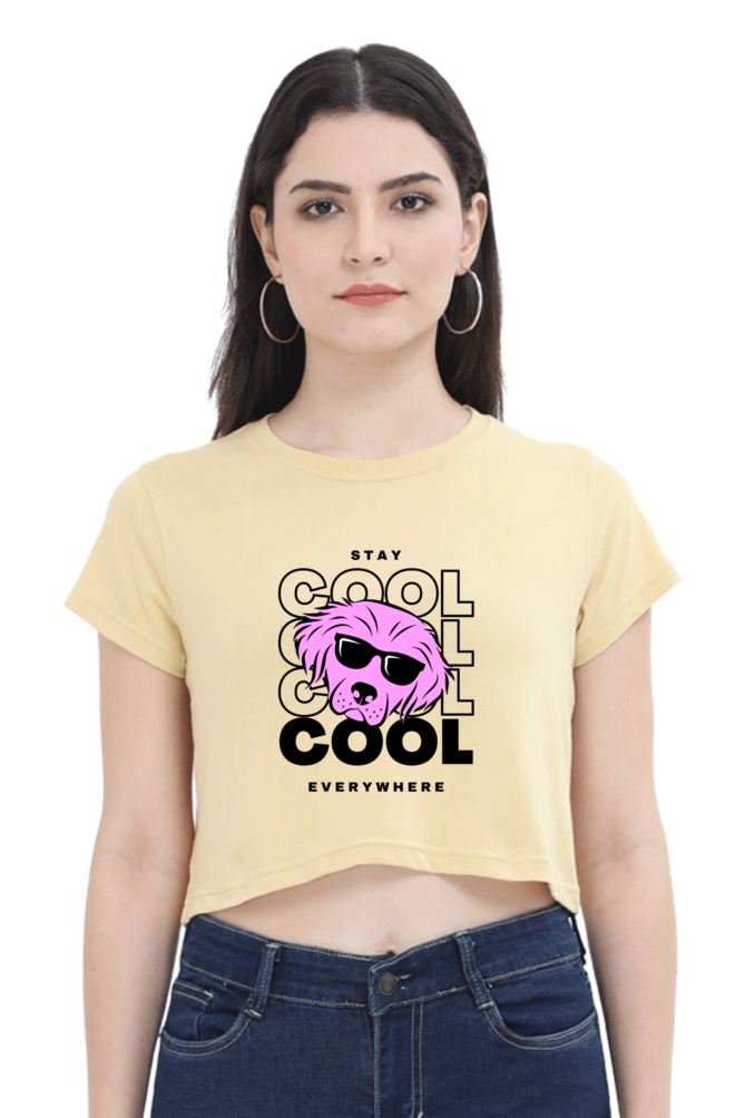 Premium Quality Cool Dog Crop Tops