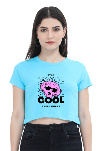 Premium Quality Cool Dog Crop Tops