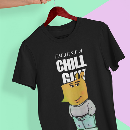 (Black) Premium Quality Chill Guy T-Shirt