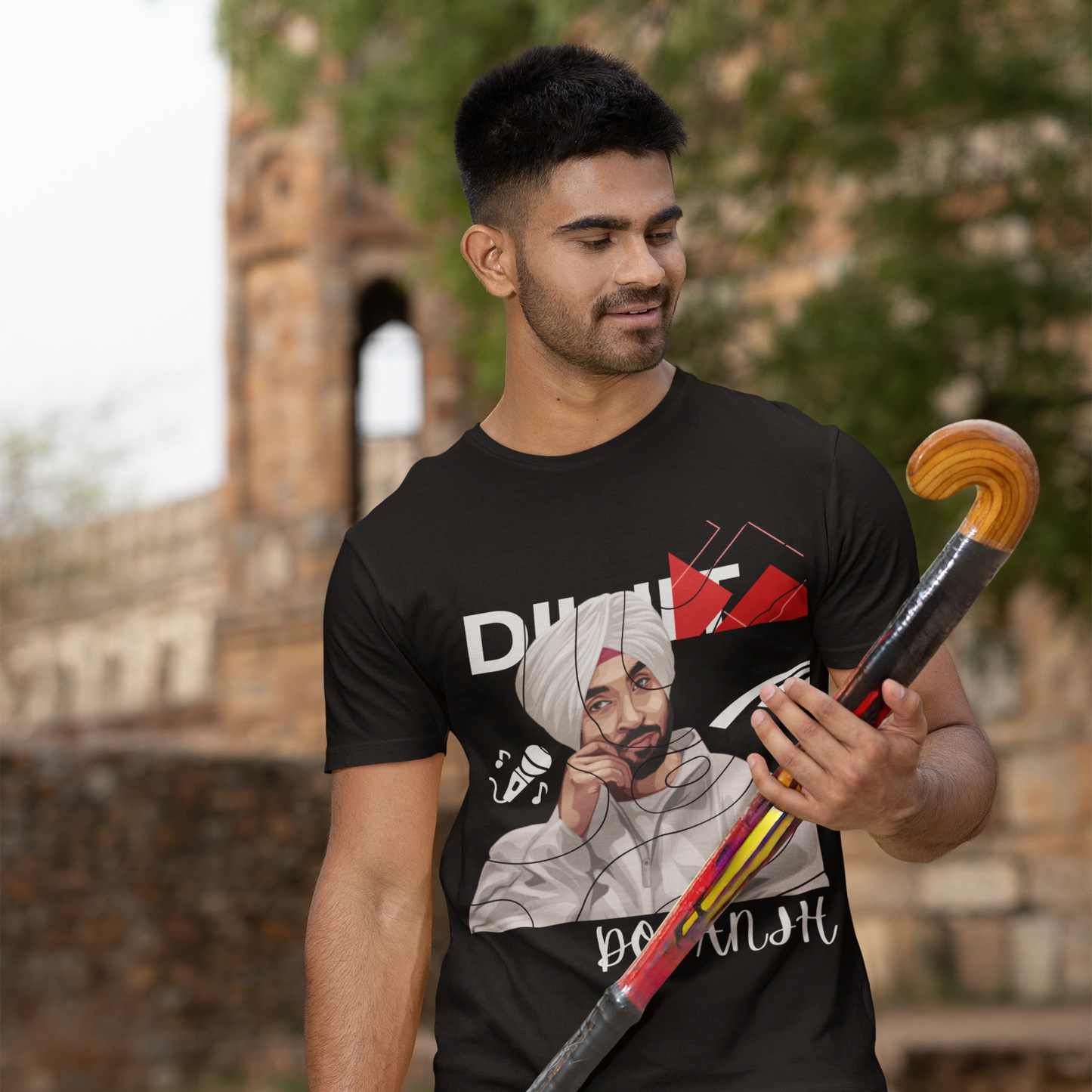 (Black) Premium Quality Diljit Dosanjh T-Shirt