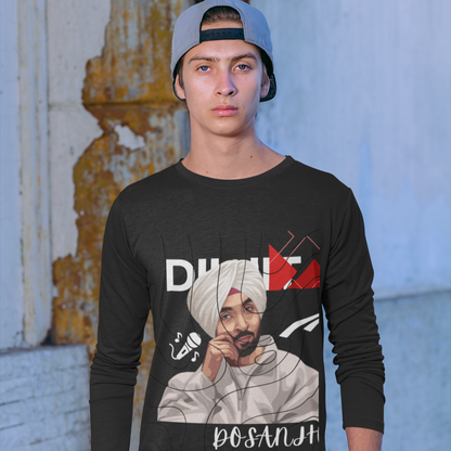 (Black) Premium Quality Diljit Dosanjh T-Shirt