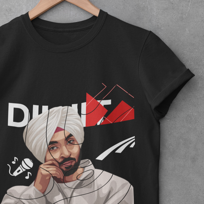 (Black) Premium Quality Diljit Dosanjh T-Shirt